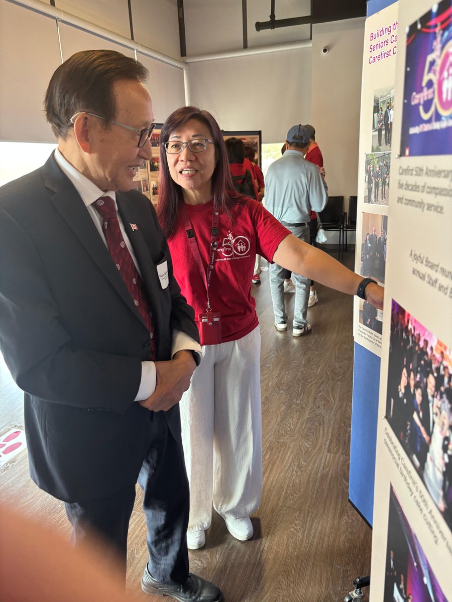 RaymondChoPC's tweet photo. 50 Great Years of service to #seniors! 👏

Thank you @CarefirstSenior for keeping #seniors healthy for 5 decades. Your compassionate work is truly priceless. 

So glad to speak at their Charity Walk, and to expand our partnership in promoting longevity for seniors.

#ScarbTO https://t.co/UGg87XHPUP