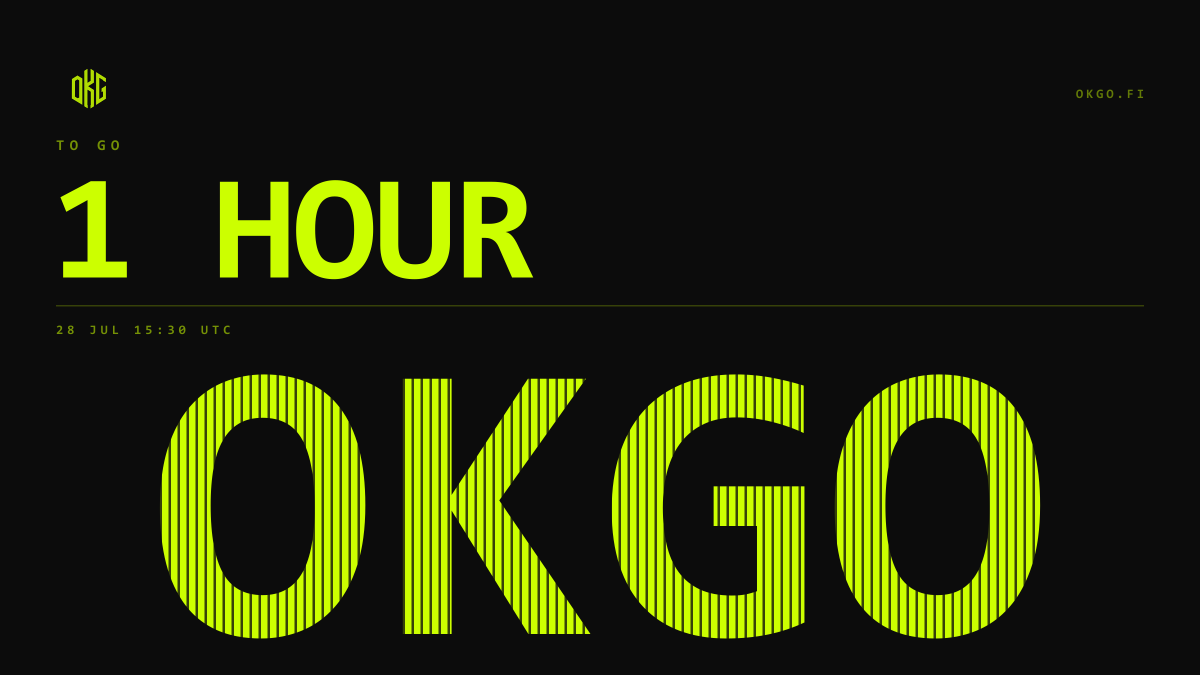 okgofiLaunch's tweet photo. 1 hour.

15:30 UTC. https://t.co/eA4KIT8gtX https://t.co/8Htttt1tBA