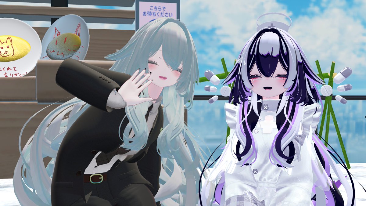 IceCafetea3's tweet photo. キャストさんとのツーショ https://t.co/AnTWVqh6Ko