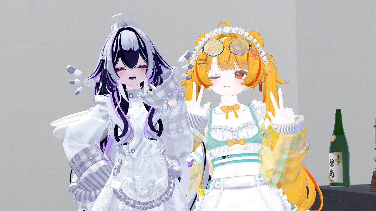 IceCafetea3's tweet photo. キャストさんとのツーショ https://t.co/AnTWVqh6Ko