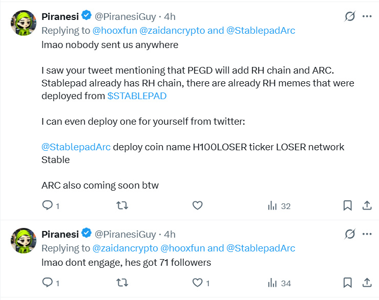 hooxfun's tweet photo. 71 followers but have 10000x calls and balls like your shitty dev and shitty token is at ZERO already.

Lmfao stupid af. https://t.co/rXSpS0bK6F