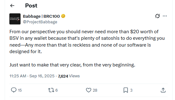 cryptorebel_SV's tweet photo. @BSVPortugal @textbitcoin @BSVAssociation @ElectrumSV How is it made obsolete? What products have they built? A wallet that can't even hold 20 dollars? https://t.co/KT4fMEGPWU