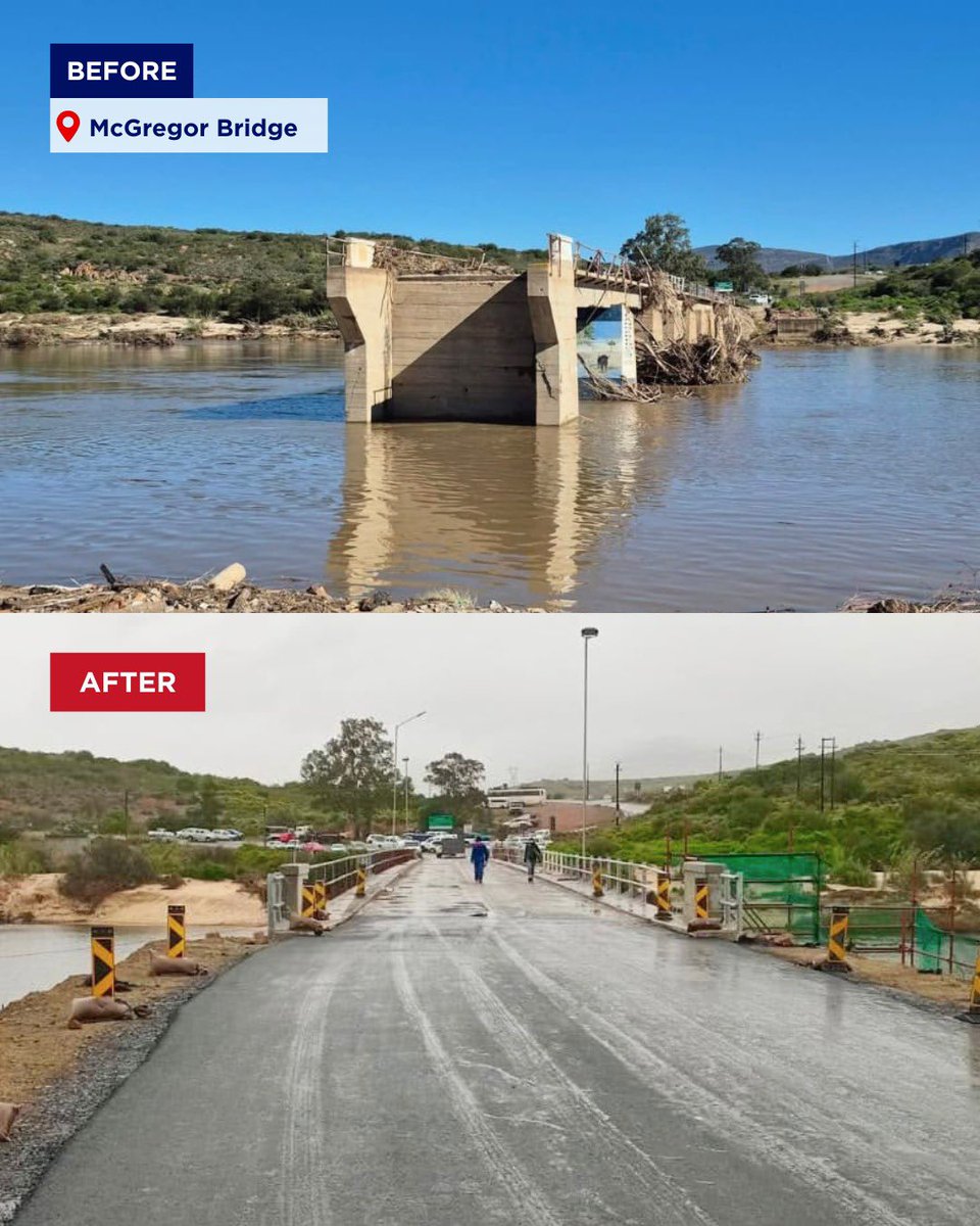 alanwinde's tweet photo. MCGREGOR BRIDGE: BEFORE & AFTER👏👏👏
10 weeks since record-breaking storms wreaked havoc on our province. We are rebuilding, bridge by bridge, road by road.
#GettingItDone #ForYou https://t.co/yqlTE5xthf