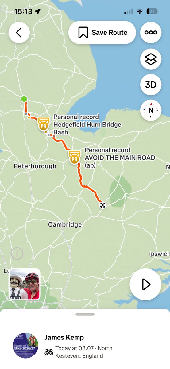 JAMES2430911's tweet photo. Bochum Day 2. Emotional and hot 80 miles. Just think if you donate just a quid you can say ‘I helped get the scanner’

https://t.co/Q2eZFdJVZh https://t.co/BKmKA3qM71