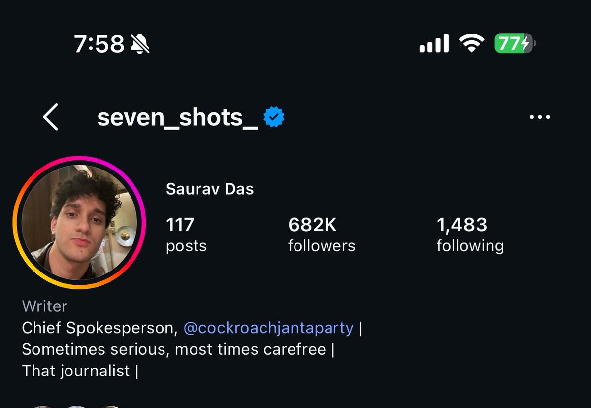 Sassy_Soul_'s tweet photo. I thought those  SS are edited so I went to his insta and checked… he’s a GAY 

Feeling sorry for  girls who were drooling over him 😂😂 https://t.co/Y7RkyNerhw