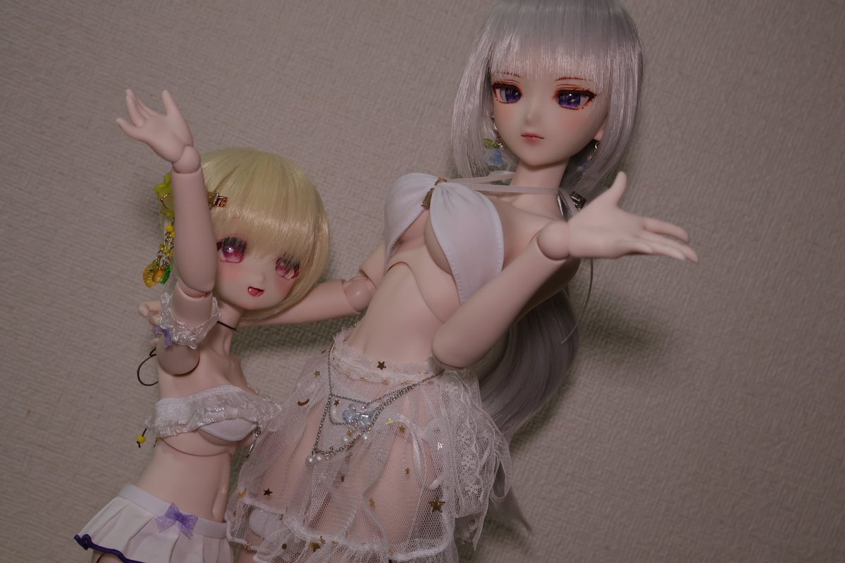 nattsun_Doll's tweet photo. 圧倒的親子感✨️
良きかな(  ✋˘ ˘👌  )
 #ヒビキっ子
 #noname_factory
 #Noels_Atelier
 #snows_room
 #うちのこかわいい https://t.co/kJlgyMNgFd