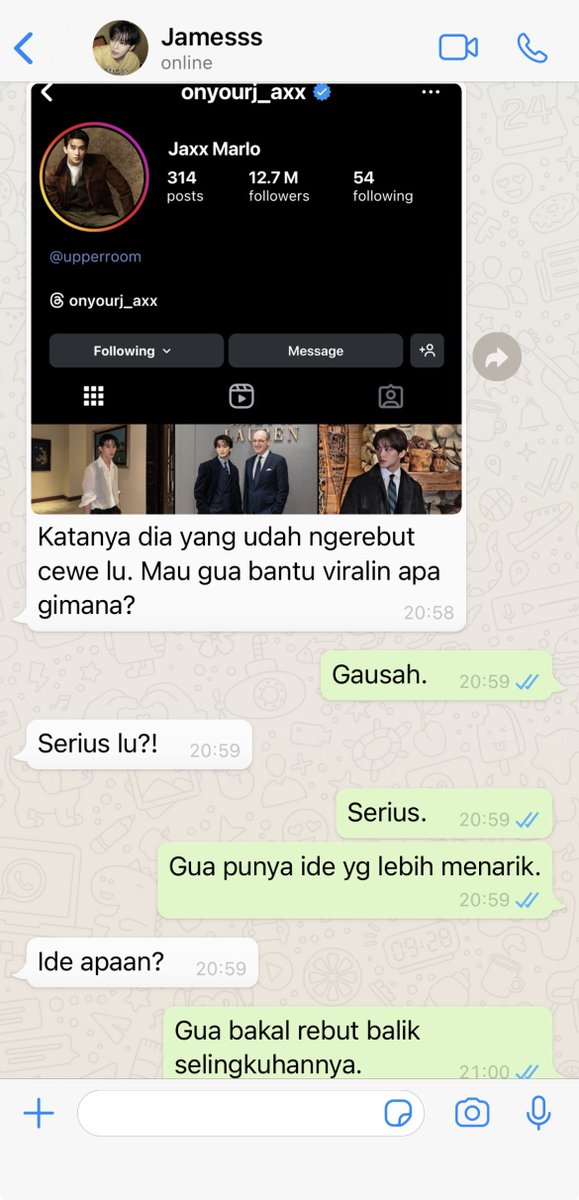 unalee90's tweet photo. Markhyuck short au

— Complicated.

Awalnya Harken berniat untuk merebut kembali selingkuhan kekasihnya, tapi ia justru terjebak dalam hubungan rumit Marlo dan Hezra

©️ unalee90 https://t.co/e7QRnt99vm