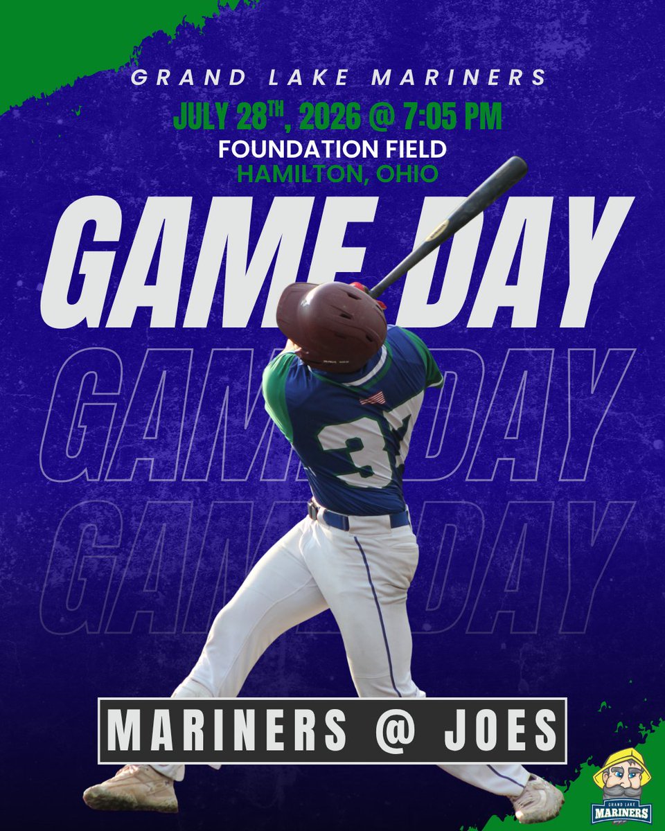 GLMariners's tweet photo. The wait is over. It's playoff time.🌊🔥

Following last night's postponement, the Mariners are set to open the postseason tonight against the Hamilton Joes in Game 1 of the playoffs.

Game 2 returns to the Mont tomorrow at 6:35 PM.

Every inning matters. Let's make a run.💙⚾️ https://t.co/8kSXbziuFi