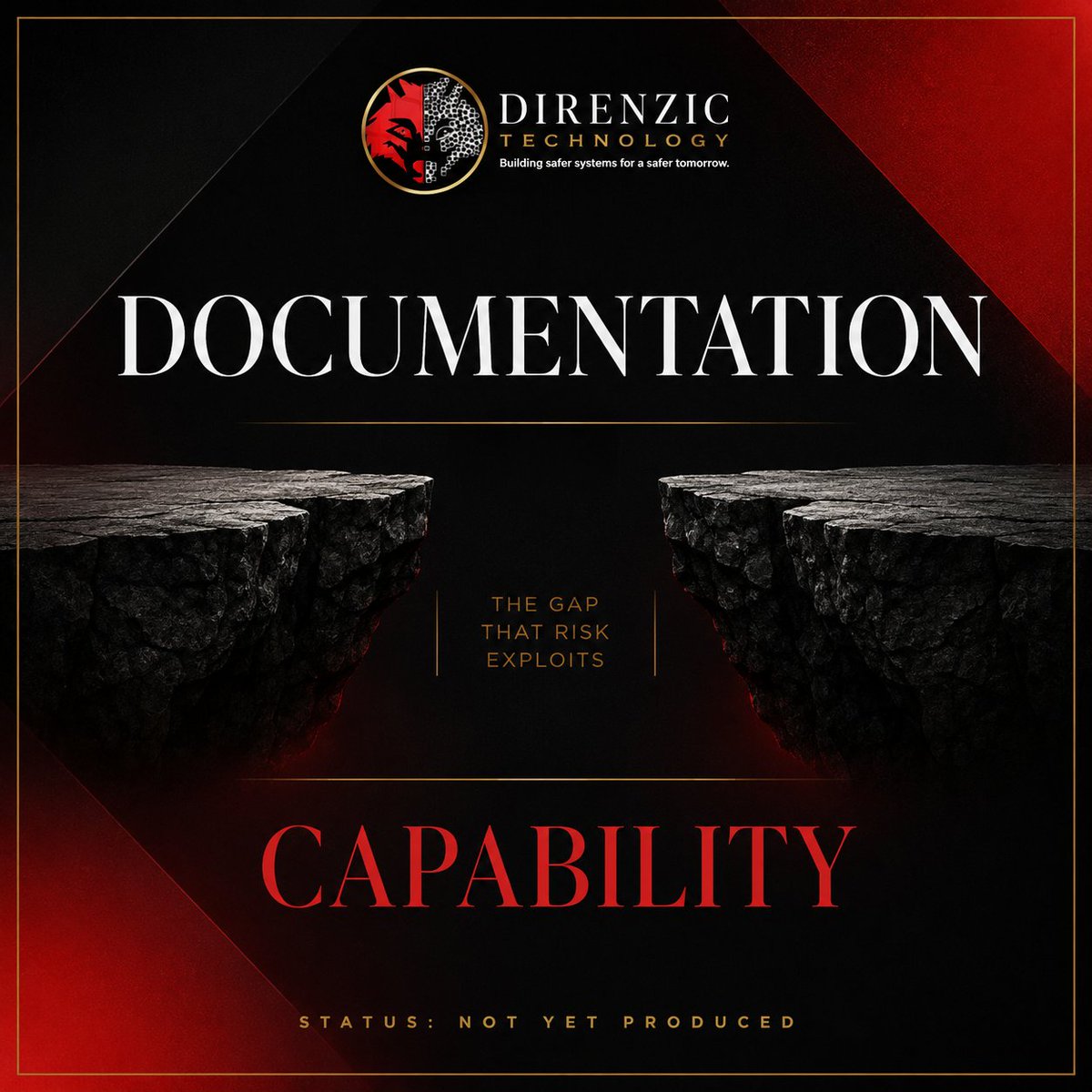 Direnzic's tweet photo. "We are compliant, so we are secure" is a myth worth retiring.

Compliance proves a control existed on audit day. It does not prove it holds under pressure, that your people can run it, or that it survives AI-era threats.

Documentation is not capability. Mind the gap. https://t.co/GtUKKCSSOm