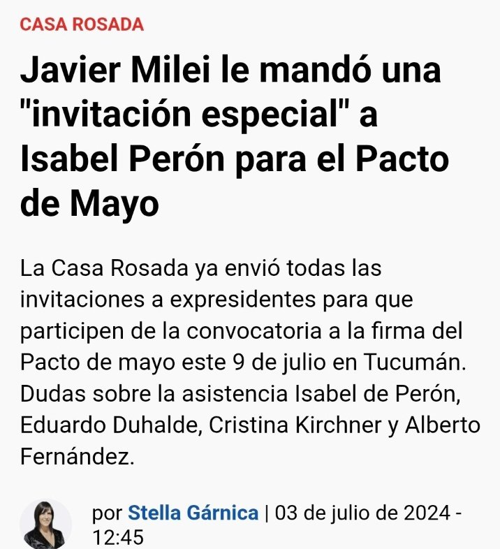 Nahyts's tweet photo. Te indignaste cuando el Javo invito a Isabelita al pacto de mayo? https://t.co/3UWiXxFA11