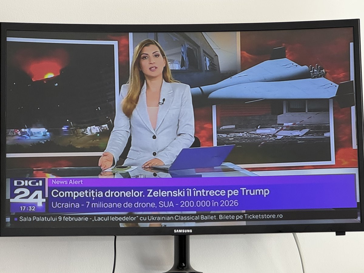 AlinEugenC's tweet photo. Getting ready to fight #Skynet !? Instead of regional data centers &amp; supercomputers &amp; #AI they’re building #TNT factories and millions of drones https://t.co/buAM9zuLHw