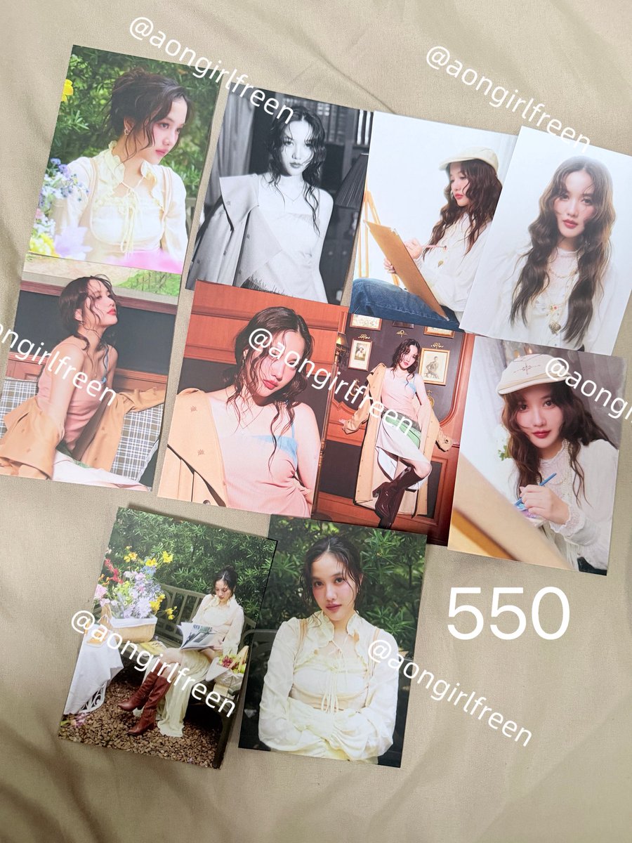 aongirlfreen's tweet photo. WTS #ตลาดนัดฟรีนเบค

Legend - 200 บาท

Photo set  5 รูป 300 บาท

Photocards 500 บาท

สนใจชิ้นไหนสอบถามก่อนได้ค้าบบ
ส่งฟรีในไทยหรือนัดรับได้ที่วันเกิดฟรีน 8.8 ได้คับบ

#srchafreen‌
#ฟรีนเบค‌ #FreenBecky‌ https://t.co/4vhzLp7vmz