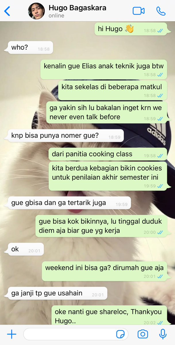 nataaaluvv's tweet photo. #joongdunk au.
; Another life

Tujuan Ellias cuma satu, yaitu mendekati Hugo Bagaskara untuk dijadikan tameng dari kejamnya bullyan seorang Pandu Almundra pria paling populer di kampus mereka… https://t.co/IqKRMJKRGr