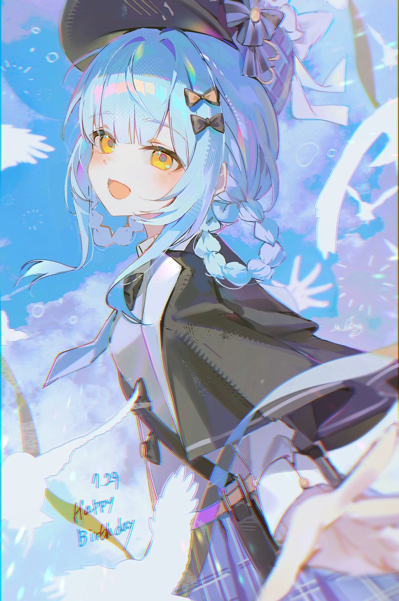 Mirage_mnsb's tweet photo. #橘シェリー生誕祭2026
#まのさば二次創作
シェリーちゃんお誕生日おめでとう🥳 https://t.co/KPbOuk85ci