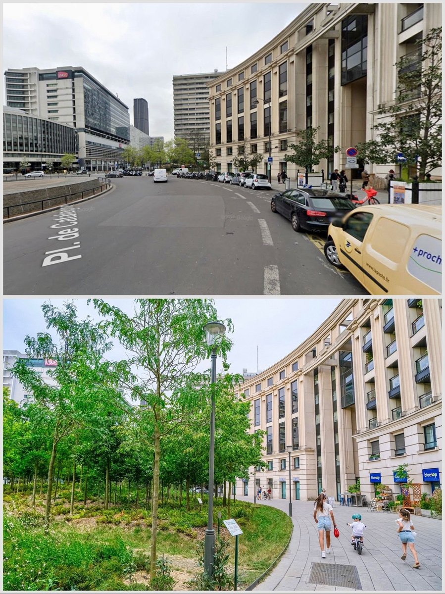 davidlois_uned's tweet photo. Para acelerar la adaptación climática debe desaparecer al menos un 30% de la superficie asfaltada de las ciudades.

París, 📷 @modacitylife https://t.co/omBJo6WBMX