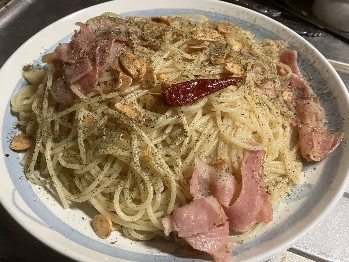 Post by ゲン on X: ペペロンチーノ