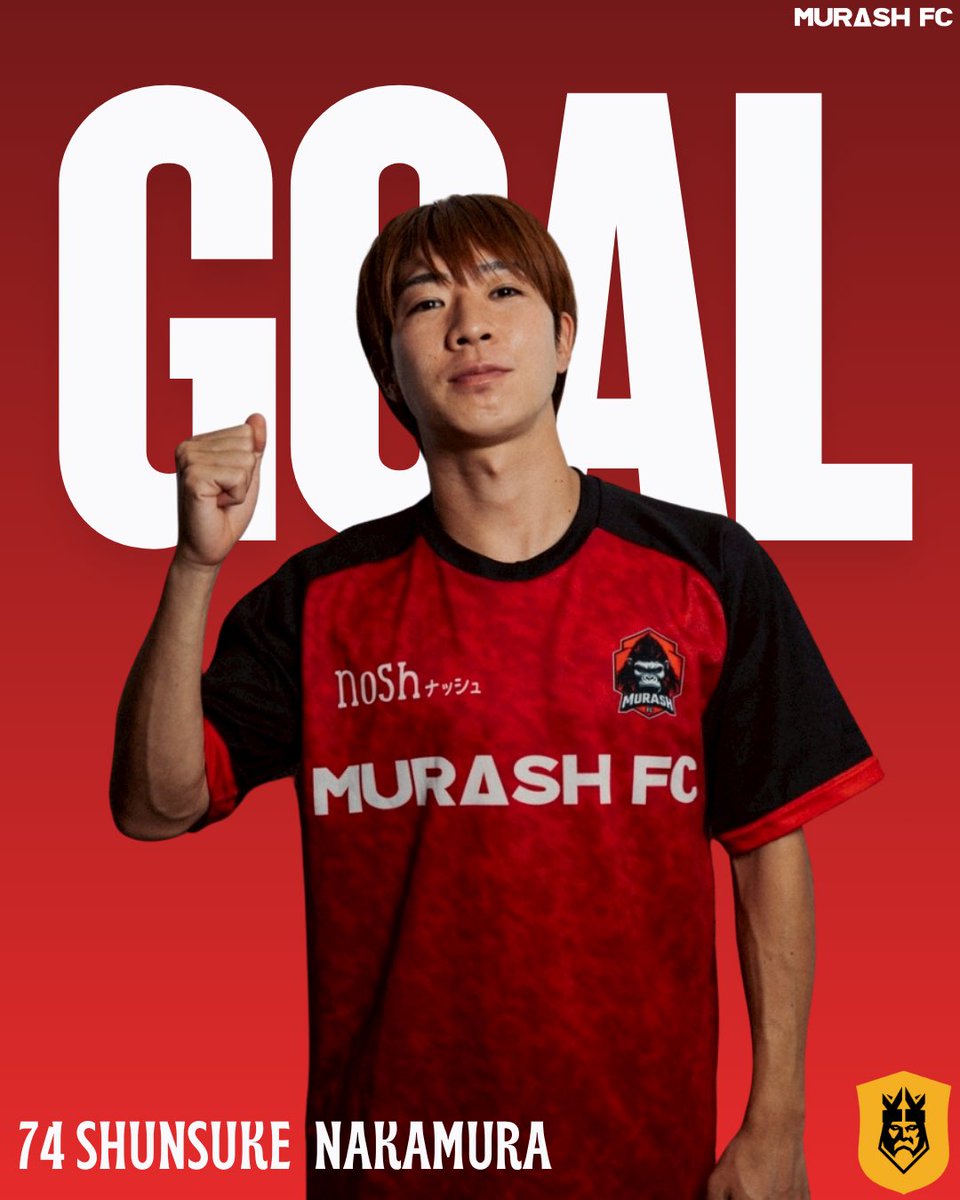 MurashSports's tweet photo. ♦️GOAL♦️
27分

74 NAKAMURA SHUNSUKE

キングスワールドカップ　クラブズ　2026

🍱nosh
📺AbemaTV https://t.co/ldKfipGPNl