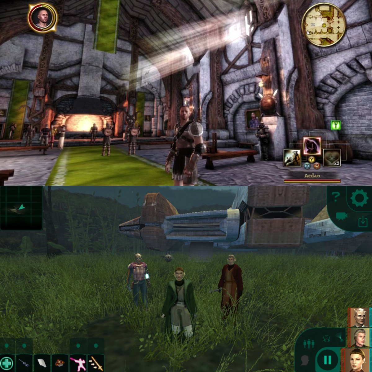 wesleytypes's tweet photo. You want third-person over the shoulder in your turn-based RPG?

I think we all just miss old Bioware... https://t.co/zAzW1q2GmL