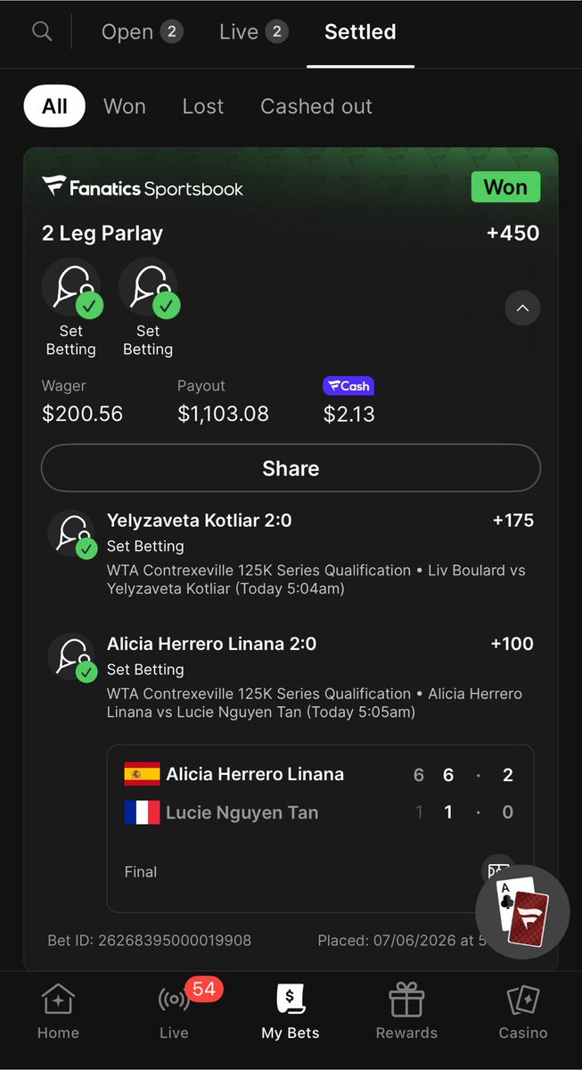 Tenniswith2's tweet photo. Study the game. Understand the matchup. Make smart bets.✅ https://t.co/qWif5DCJeP