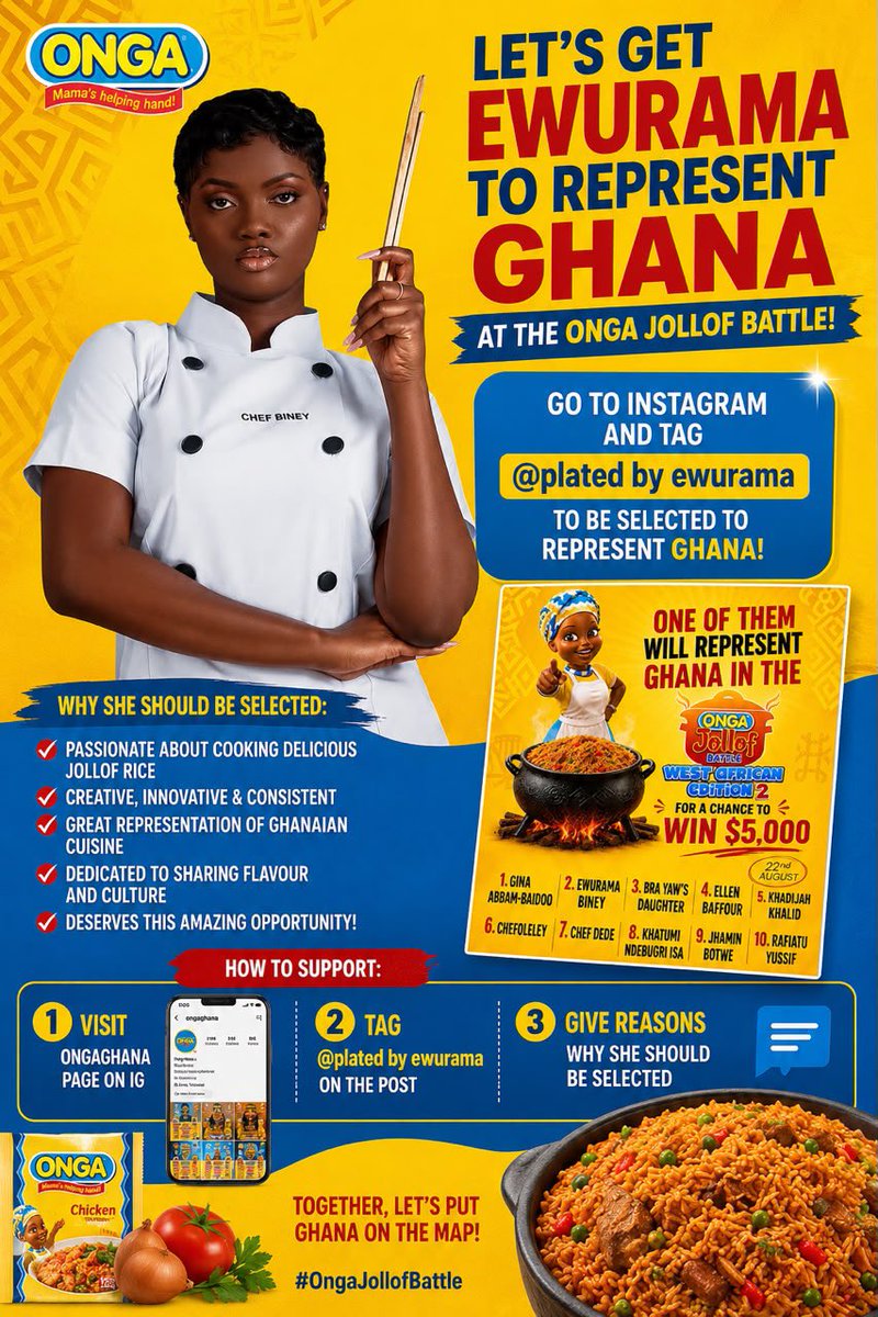 JohnOwusu117916's tweet photo. Work come!! Biney Army, EAB, OHENEMA lets goooo 🤭💃🔥🔥 please follow the process on the flyer 💎💎 https://t.co/zjCygSonFJ