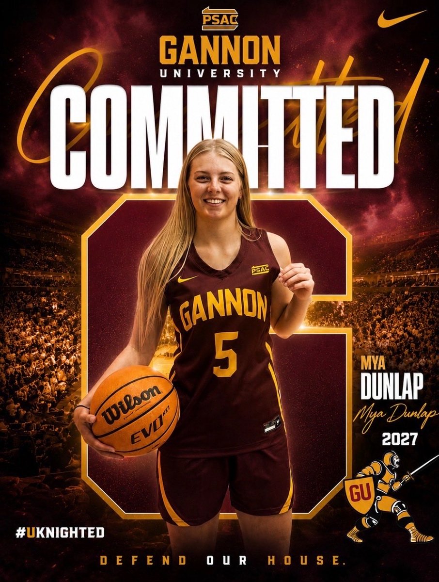 MyaDunlap_12's tweet photo. COMMITTED!!💛⚔️
@GannonWBB @Scottejohnson12 @2026thunderstew @Brian_Mallory https://t.co/u4B6Qhds4R