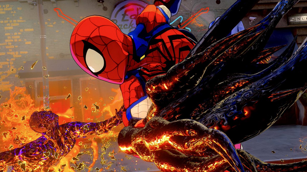 dogblessjakey's tweet photo. Tokon Spidey looks spectacular tho https://t.co/x4yjdeqKYx