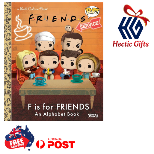 HecticGifts's tweet photo. NEW - FRIENDS: F is for Friends An Alphabet Little Golden Book

https://t.co/q0fvfFbqLA

#New #HecticGifts #LittleGoldenBook #LGB #Friends #TelevisionShow #Childrens #Story #Book #Reading #Alphabet #Illustrated #FreeShipping #AustraliaWide #FastShipping https://t.co/HLaoADADUG