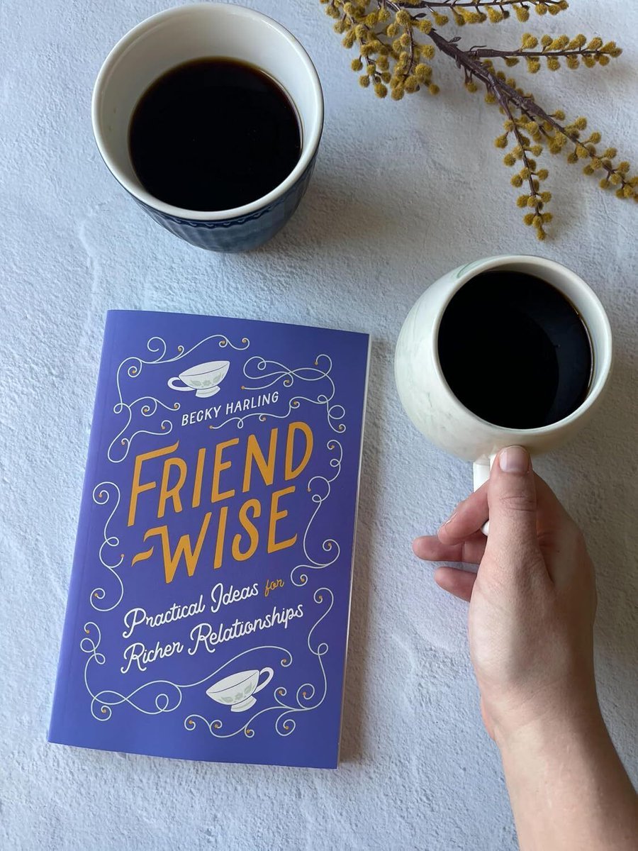 BeckyHarling's tweet photo. If Friend-Wise has helped you build healthier friendships, navigate difficult relationships, or grow in biblical wisdom, would you take just a couple of minutes to leave a review on Amazon?

Leave your review here: https://t.co/gZqnnudQE6 https://t.co/AaoDwkvhlF