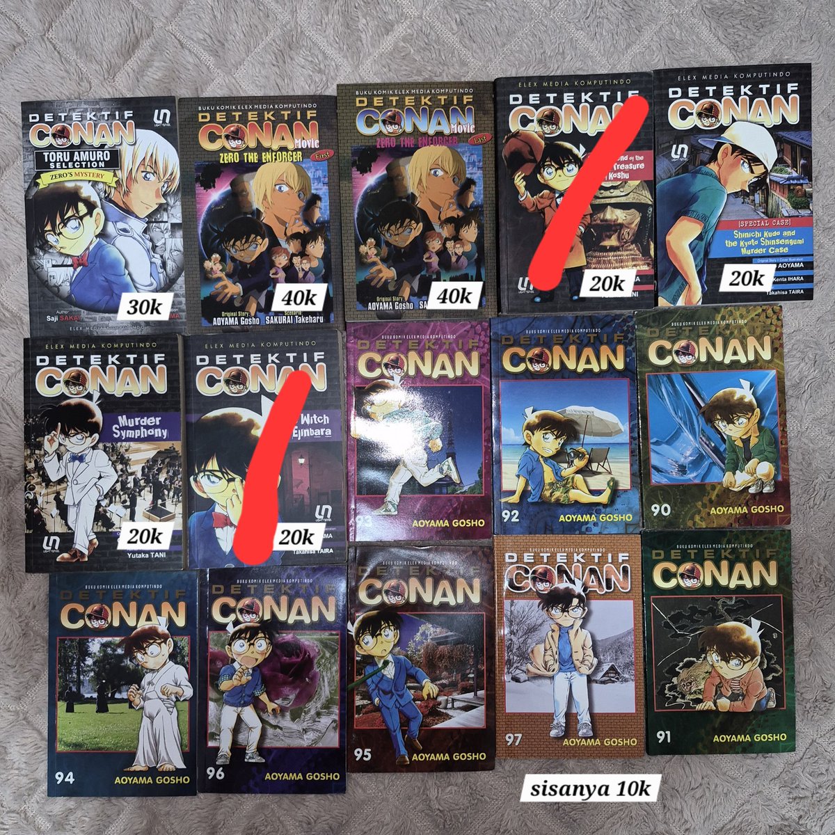 ancientdream123's tweet photo. wts komik dan merch detective detektif conan
 •Beli 50k diskon 5k, berlaku kelipatan•
fullpay transfer, checkout 🍊 adm pack aja atau manual
#warunganime #warungconan #warungdetco #warungdetectiveconan #warungdcmk https://t.co/HmhGnvhCVX