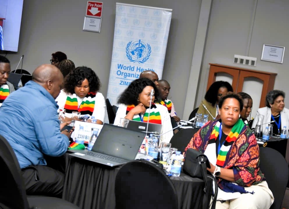 MoHCCZim's tweet photo. 1/4  The Secretary for Health and Child Care, Dr. Aspect Maunganidze, today officially opened the 2026 East &amp; Southern Africa EPI Managers meeting in Harare. In his address he highlighted the critical issue of vaccine confidence as a regional health priority.   #HealthForAll https://t.co/JkEcDHZUn5