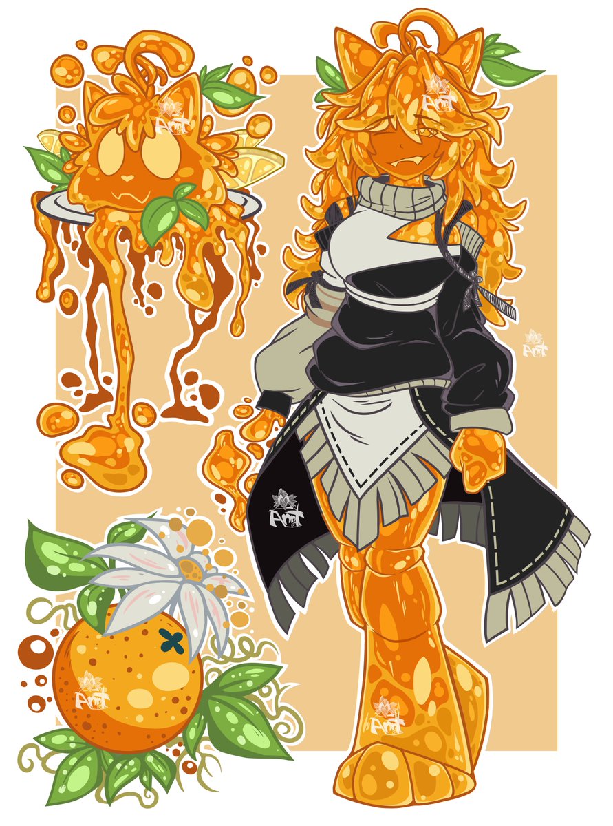 ANNTheThinG's tweet photo. o°[ ADOPT ] - [ OC ] - [ FEMALE ]°o
🍮 [ JYLL, THE JELLY ] 🍊
- Precio Inicial: $40 USD
- Puja: $5 USD
- Comprar Ahora: $150 USD 
✅(Only PayPal)

More info: https://t.co/hIC713yKEt

#humanoid #art #dnd #citrus #jelly #monstergirl #anthro #referencessheet #golem #doodle #cartoon https://t.co/rsZrgoiuF4