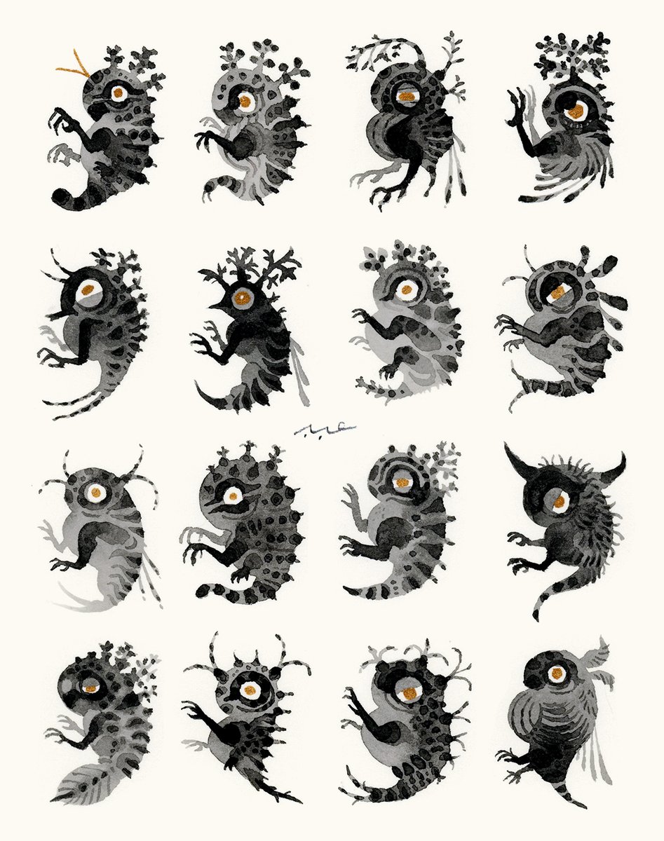 miyutaeokiba's tweet photo. Inkworm https://t.co/qla8t1FEIV