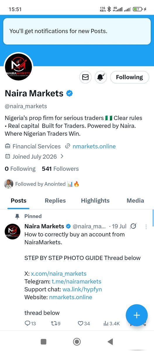 Har_old23's tweet photo. @anointedtrader_ @naira_markets @anointed_trader @_REAL_FX @vcent_leo @daxfx196560 @AustinAni592739 @pr0_journal @bella70388 @oldestson_ @Sastro_vipe @ArmiiFX @thoughts17181 @harryladipo @king_har0ld 
Check out guys 

All done ✅ https://t.co/BX7lCwMwxU