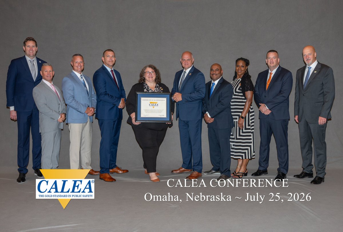 NCSHP's tweet photo. CALEA recognized NCSHP for its third law enforcement accreditation, the Training Academy for its first training academy accreditation, and State Capitol Police for law enforcement accreditation, reflecting a shared commitment to professionalism, accountability, and excellence. https://t.co/a5OXpNs2df
