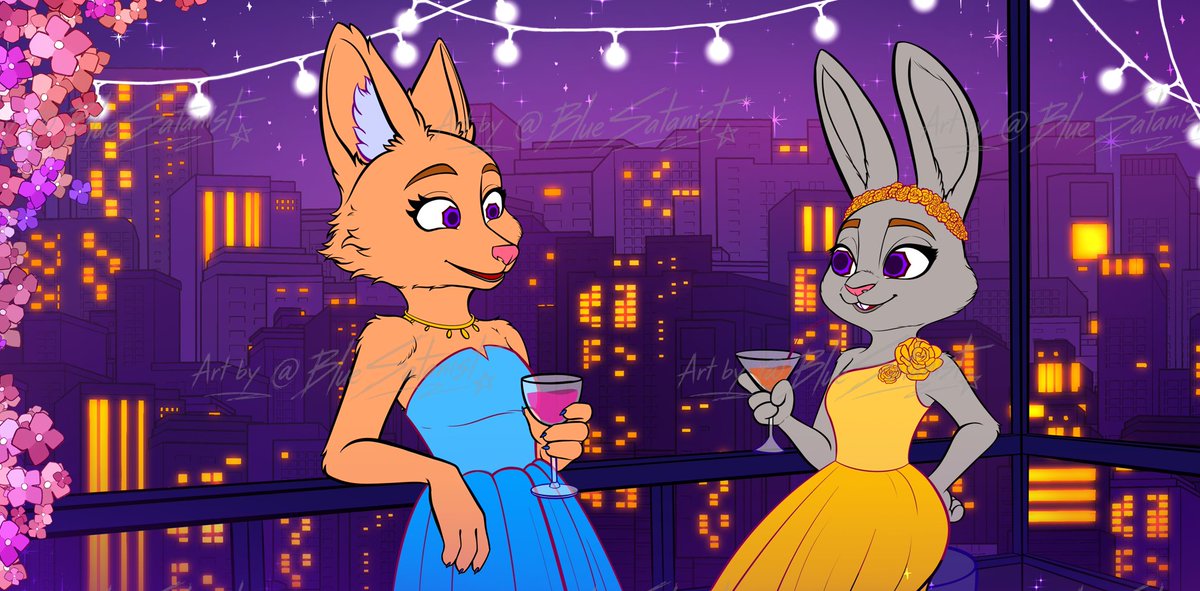 Blue_Satanist's tweet photo. Progress update! Diane and Judy - background is ready, but they're not yet ;P https://t.co/T2LkoXrZPB