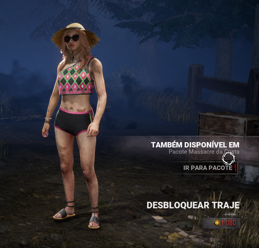 DicasByDaylight's tweet photo. As novas roupas da coleção Massacre da Costa para a Vee e Tae-Young estão disponíveis na loja por 1080 Células de Aura cada.

Assim como qualquer lançamento para personagem original, entrarão com o valor em Fragmentos em 1 mês.

Use o código DICAS na Epic Games Store. https://t.co/BY1YmatC3G