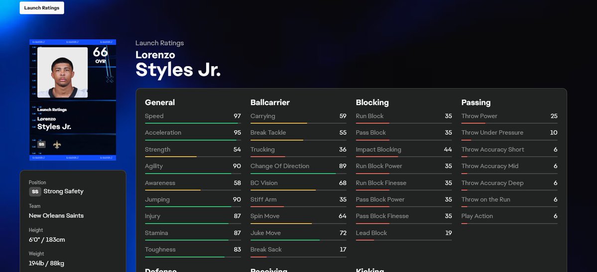 Moshimadden's tweet photo. The Fastest Rookies in Madden 27! https://t.co/D8lxquABtQ