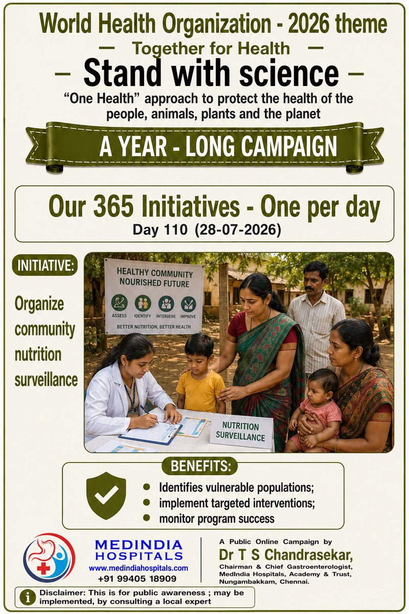gastroproblems's tweet photo. Dr.T.S.Chandrasekar, MedIndia Hospitals &amp; Trust, Chennai, 365 activities - Day 110                                Activity link:   https://t.co/sSDuKfmEFs #SGurumoorthy https://t.co/kzJS5VLjBO