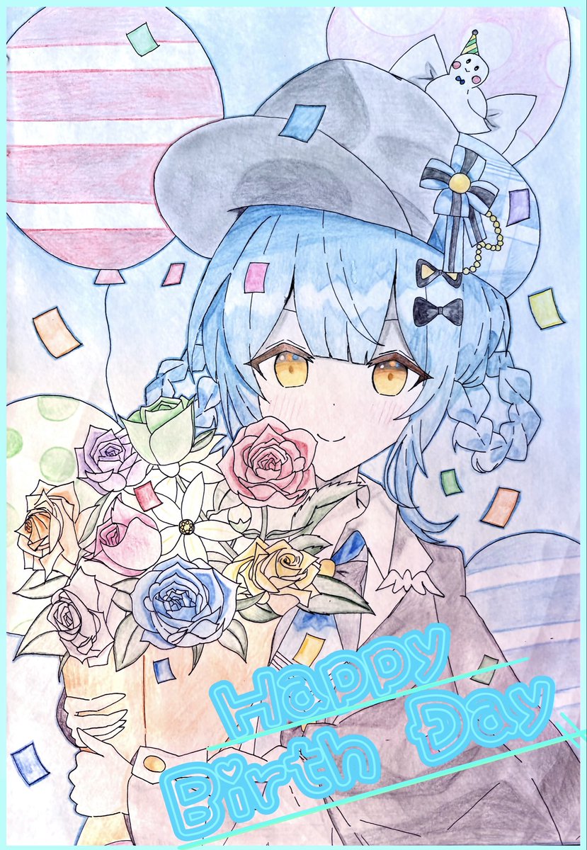 soeta86946's tweet photo. シェリーさん誕生日おめでとー‼️🎉🎉
誕生日イラストも満足✨ᕦ(ò_óˇ)ᕤ
そしてフォロワーさんが500人に
なりました‼️ありがとうございます‼️
そしてなんと‼️明日は私の誕生日‼️🎉
#まのさば　#橘シェリー　#イラスト
#まのさば二次創作　
#絵描きさんフォロバ１００ https://t.co/7szJQnhQqq