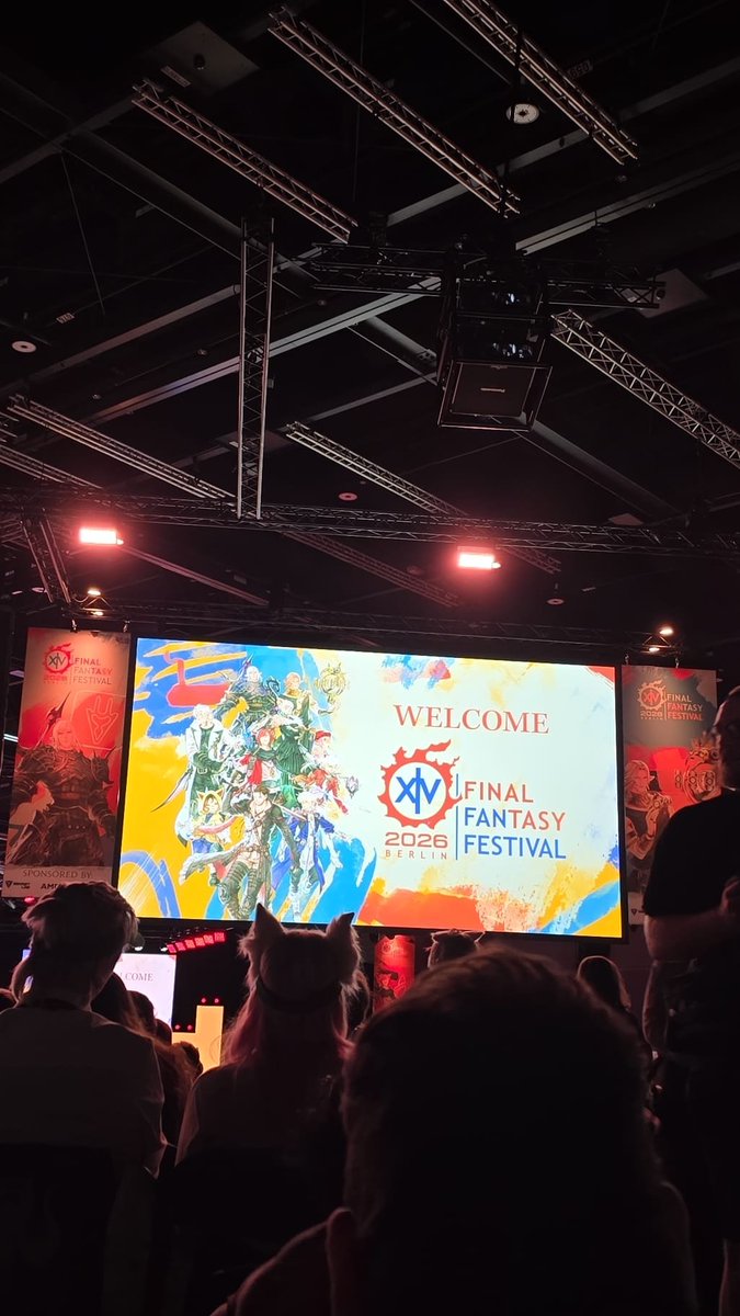 arcothy's tweet photo. Clive Rosfield visited Eorzea (Fanfest) too! #ffxivfanfest https://t.co/w0YbpPOy7y