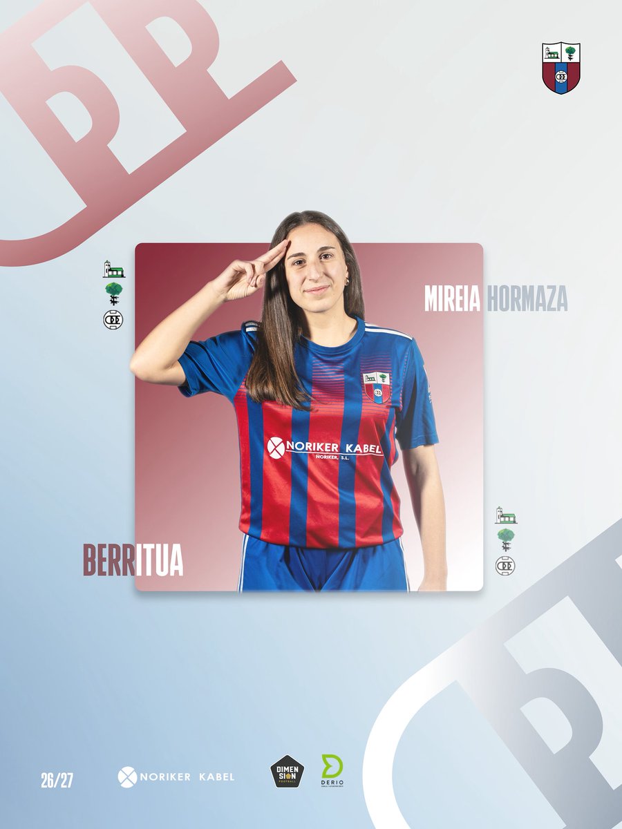 cd_derio's tweet photo. FEM | Mireia Hormaza continúa en el #CDDerio
💙❤️ Goazen! 💪 https://t.co/AgJsyhLP1l