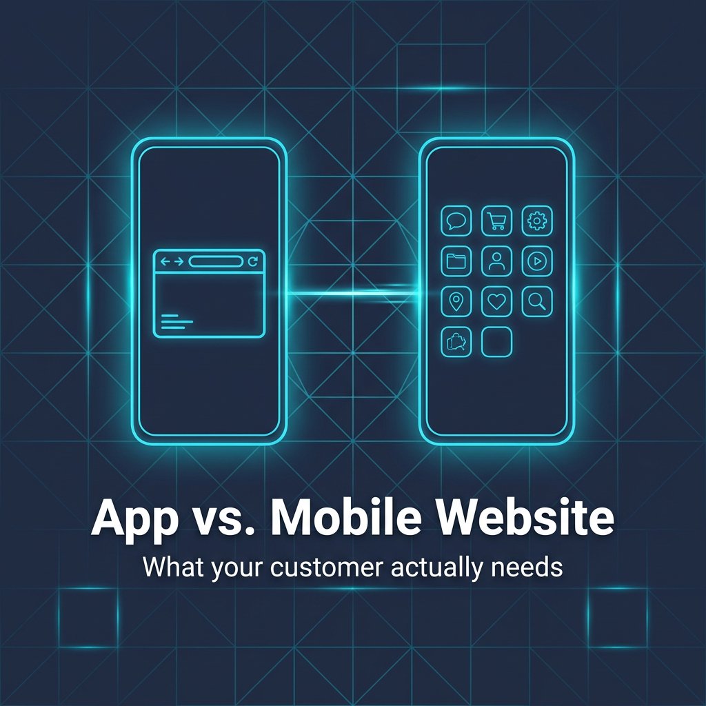 PixelBrandedCo's tweet photo. App or mobile website? Most founders ask the wrong question.

Website = one-time visits. App = ongoing engagement.

French text is 20-30% longer. Design bilingual UX from day one.

Full guide: https://t.co/fh5hdIIM4A https://t.co/dl5mu5VNL6