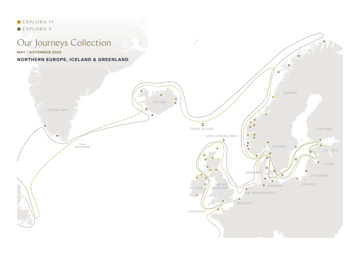 SuzeCruzs's tweet photo. If you’re new to ocean travel, this is exactly the kind of itinerary I’d recommend starting with. A 6-night Journey aboard Explora Journeys from Copenhagen to Stockholm (13 to 19 May 2028).

Let me reserve this for you ahead of time. 
#ExploraJourneys #OceanStateOfMind https://t.co/PiWlJbIpz6