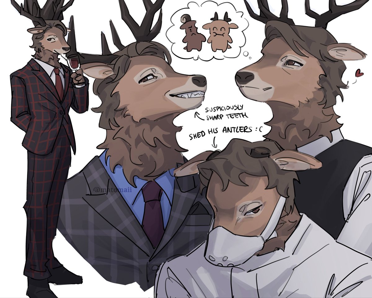 matomaii's tweet photo. 🦌🐏✨
#hannibal #hannigram https://t.co/GWABE6UJW1