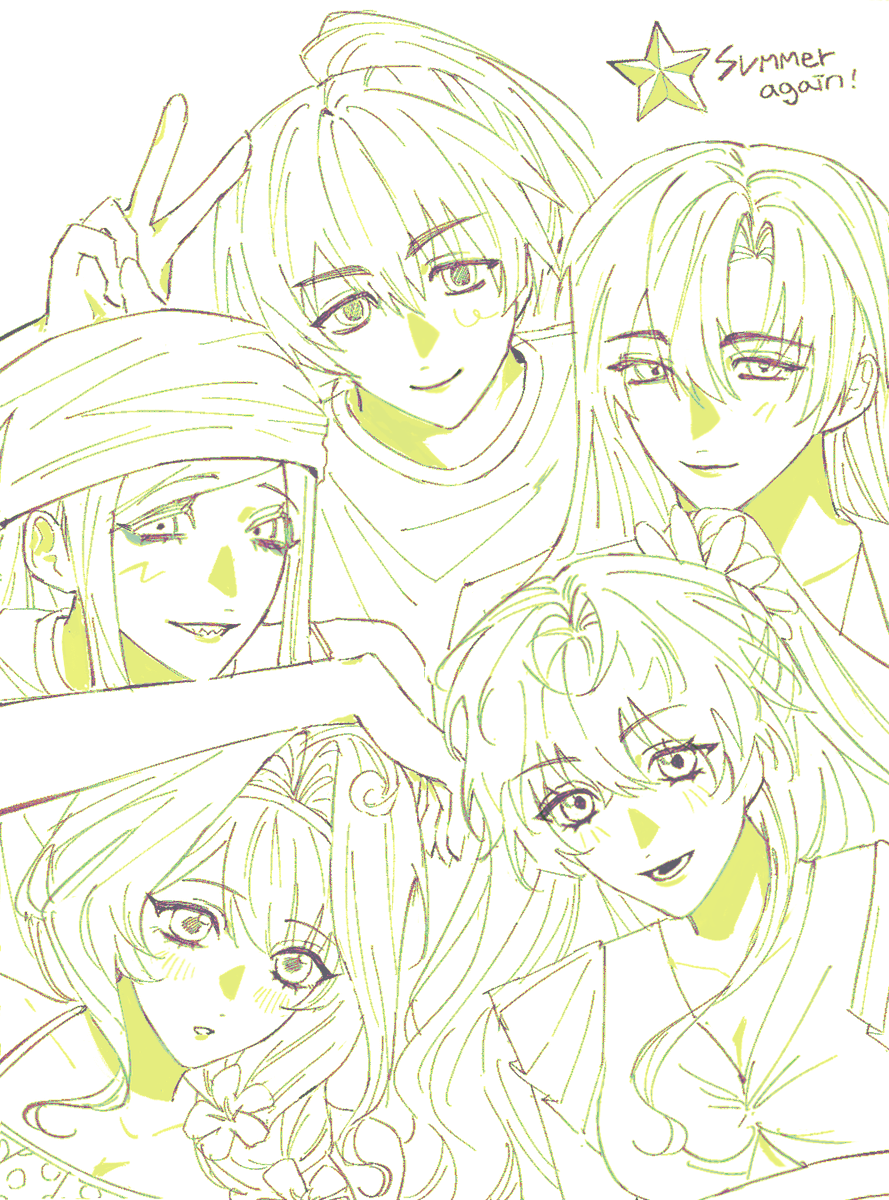 uiw_commu_'s tweet photo. 은혜 갚을 겸 애프터 그림 그렷어요
무슨조합이냐면월요일밤에자캐수영복찾아헤매시고내말에웃어주신친절하신분들 https://t.co/ryfEWPldu3