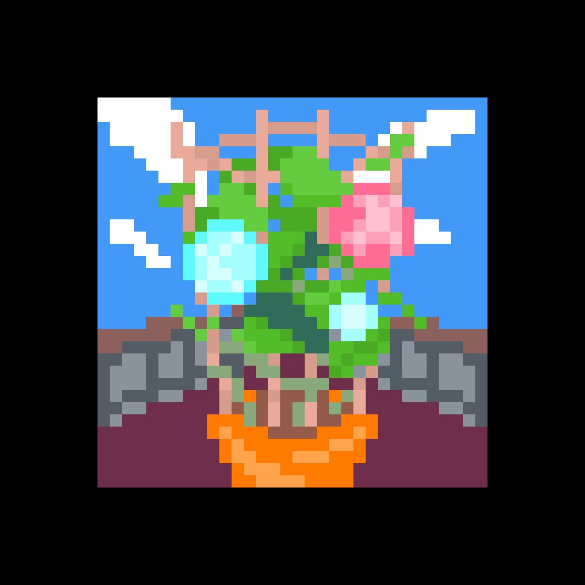 phakapixel's tweet photo. #pixelart #ドット絵

夏休み始まったらしいですね https://t.co/WD7KXJRchG