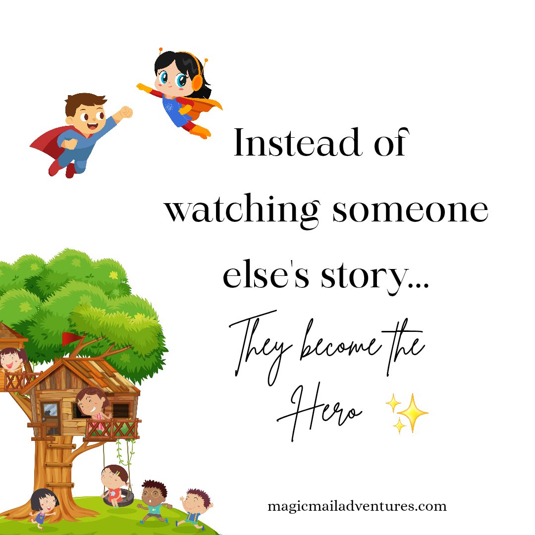 mailadventures's tweet photo. 📱 Less screen time. 🌳 More imagination.
The Treehouse Club turns reading into an adventure they actually look forward to.
✨ Personalized letters 
✨ Interactive activities 
✨ Exciting story chapters
Because childhood should be filled with wonder. https://t.co/SKkvYUVaTB