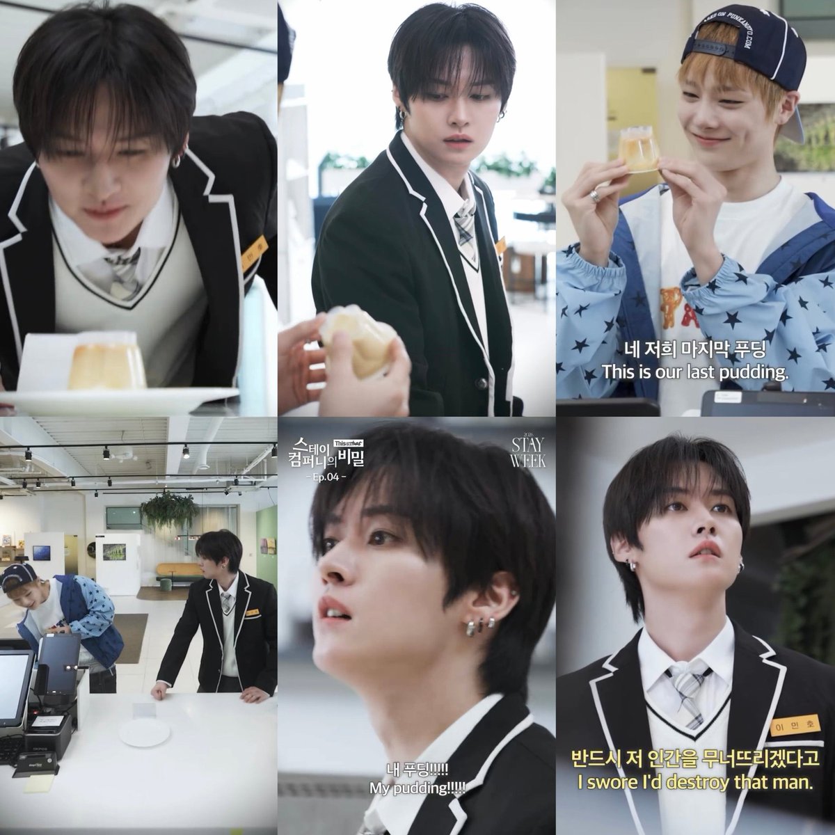 tenderquokka's tweet photo. lee know inició una guerra de venganza, manipuló a hyunjin (hermano de jeongin) y quiere quedarse con la empresa porque años atrás jeongin le quitó el último pudding que quedaba 😭 SEÑORAS Y SEÑORES ESTAMOS FRENTE AL MEJOR DRAMA EXISTENTE https://t.co/l0NB7h32cx