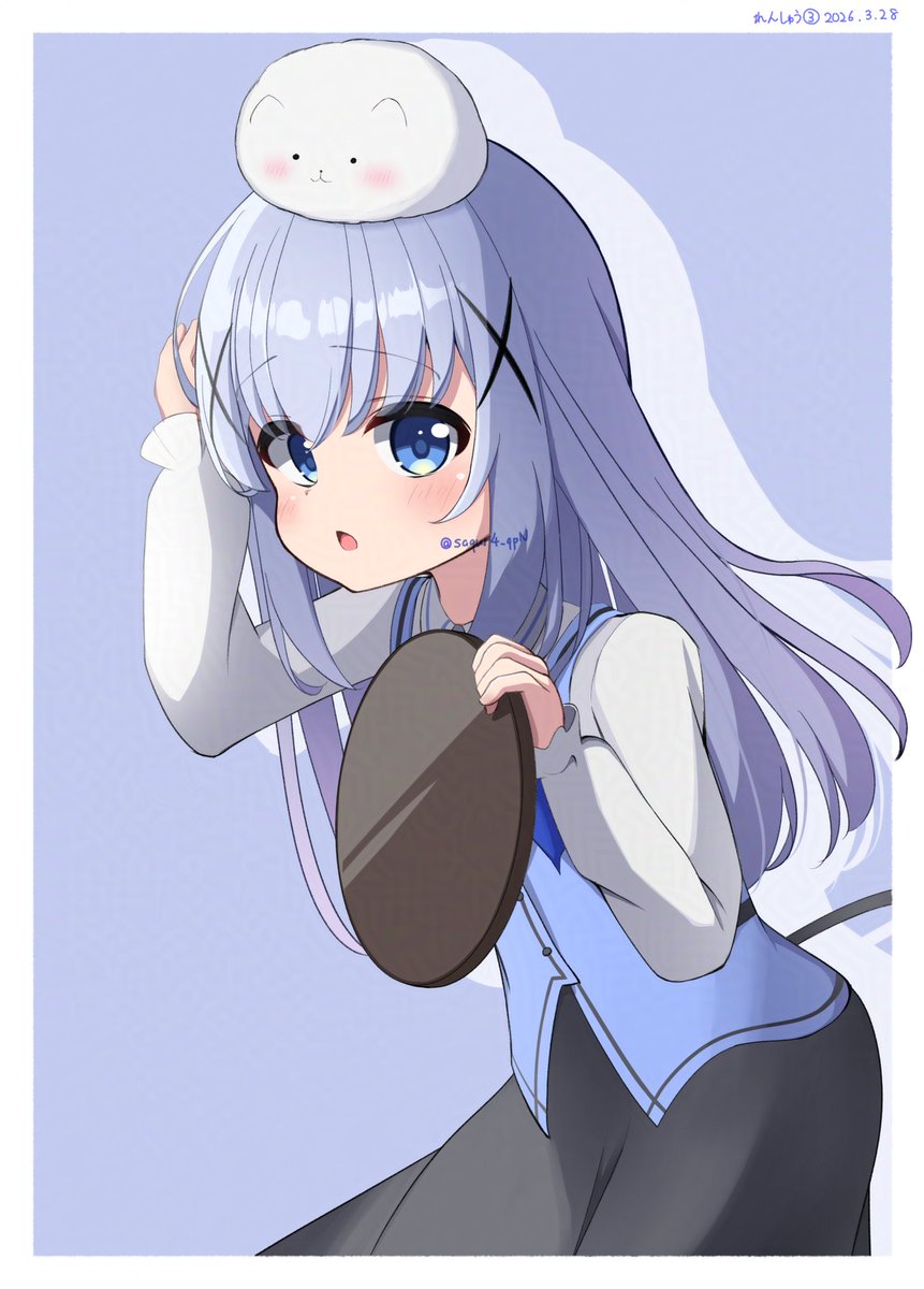 saqur4_qpN's tweet photo. ラビハ制服なチノちゃん🍀 https://t.co/l653RHIdXQ