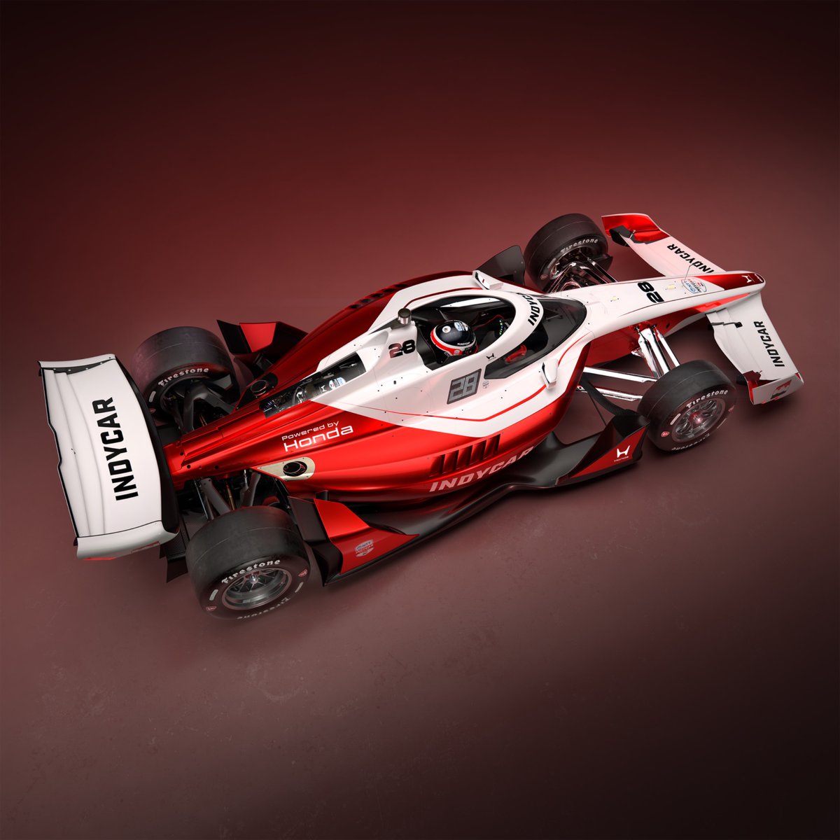 HondaRacing_US's tweet photo. The next chapter of IndyCar racing starts here! 🏁 The IR-28 design marks an exciting new era of innovation and performance, and we’re proud to help shape the future! https://t.co/t5h8CH0amK